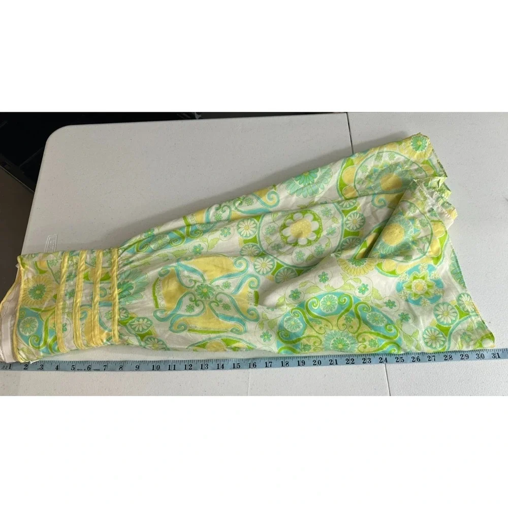 Lilly Pulitzer Strapless Silk Dress Womens 2 Fairy Floral Spring Preppy Coquette - Picture 4 of 9